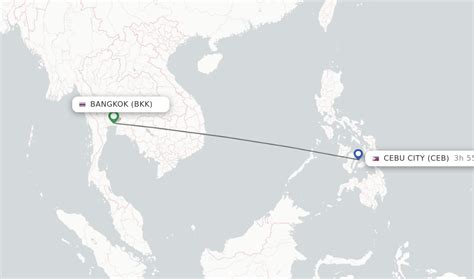 Cheap flights from Cebu to Bangkok starting at $106 .